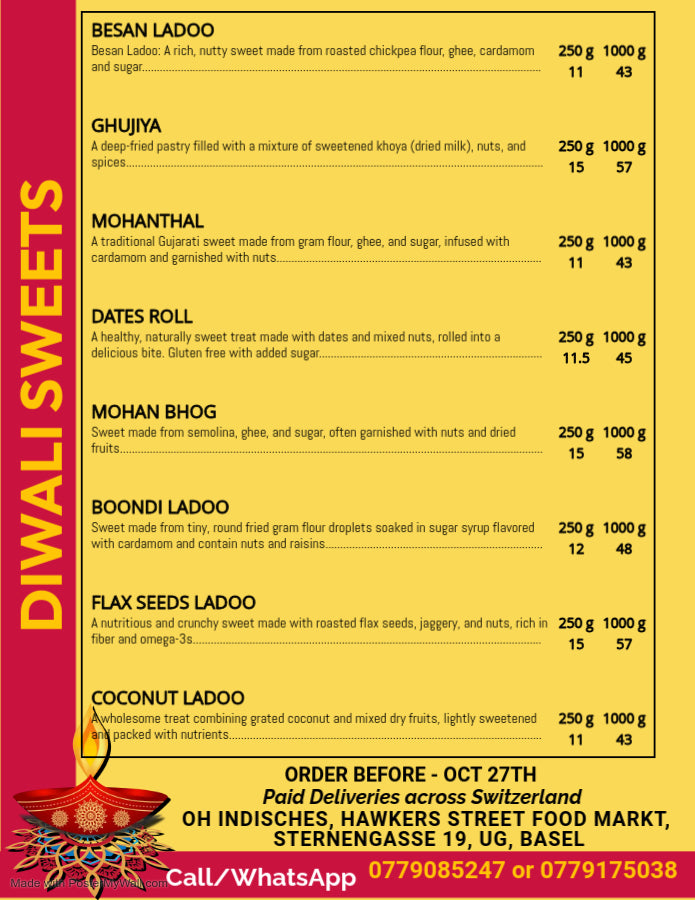 Order Sweets and Snacks