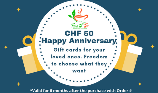 CHF 50 Anniversary Coupon