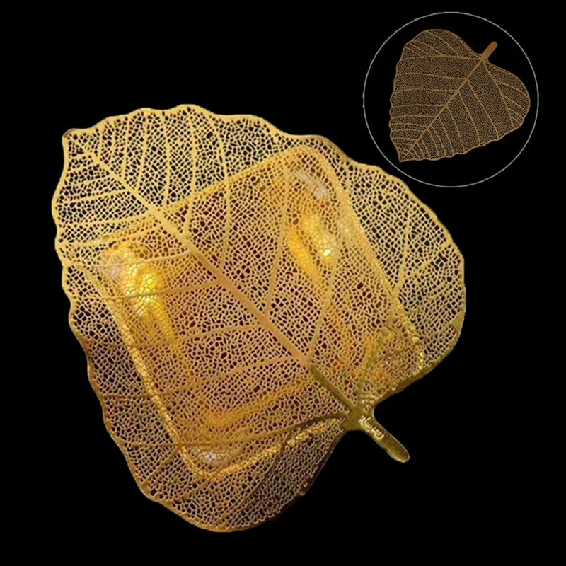 Steel leaf strainer(gold)