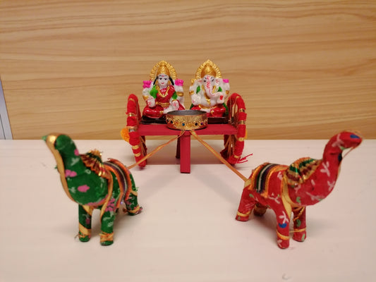 Lakshmi Ganesh rath Tea light