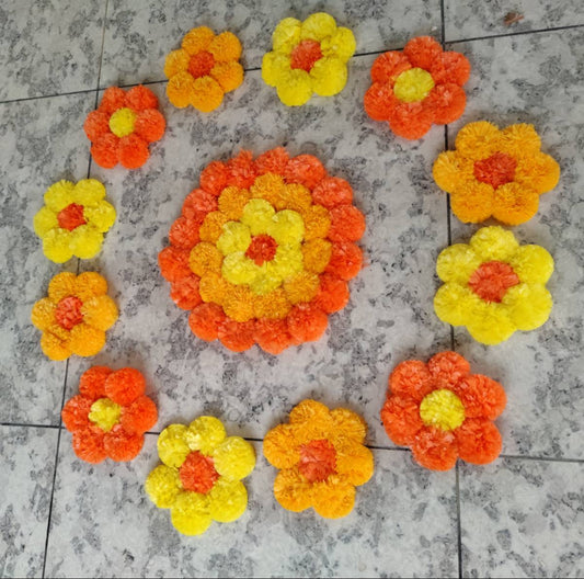 Rangoli Set Round