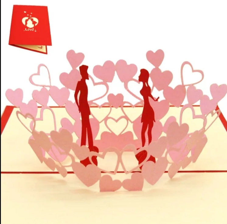 Love 3D Postcards