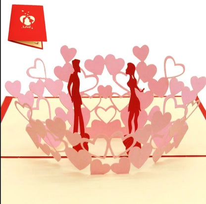 Love 3D Postcards